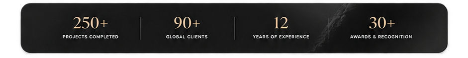 Proof and metrics bar