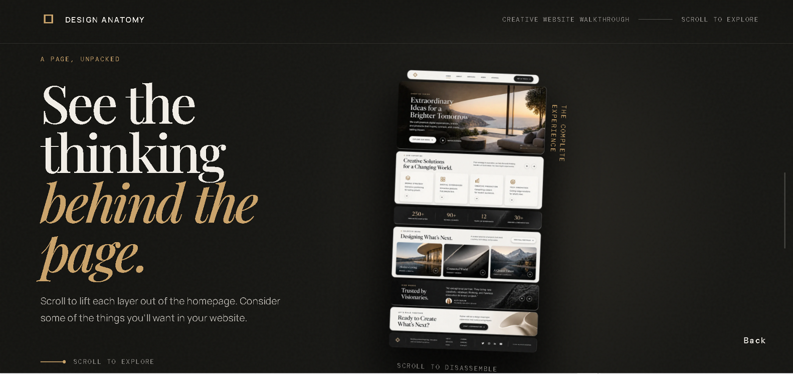 Screenshot of Anatomy of A Website Design